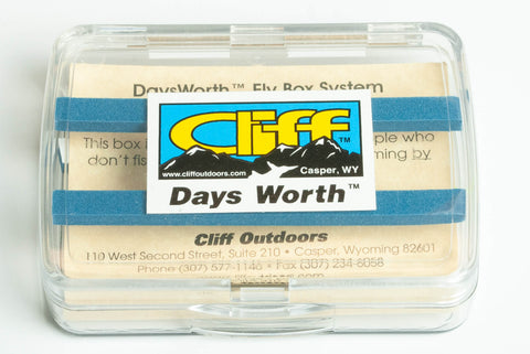 Cliff Outdoors The Days Worth Fly Box