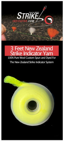 NEW ZEALAND WOOL YARN SPOOLS lemon yellow