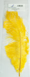 Natures Spirit Ostrich Plume, 10" to 12" yellow