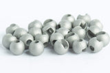 blue wing olive slotted tungsten beads matte nickel