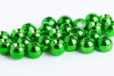 blue wing olive metallic tungsten beads fly tying metallic green