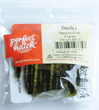 Perfect Hatch Chenille - Large fly tying fishing olive