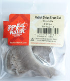 Perfect Hatch Rabbit Strips Cross Cut fly tying fishing