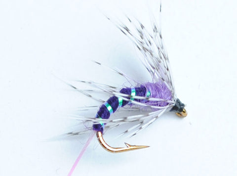 Purple Haze Soft Hackle Fly, 6-Pack