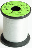 8/0 UNI-Thread, 72 denier Fly-Tying Thread white