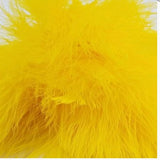 Nature's Spirit Fish Hunter Marabou lemon yellow