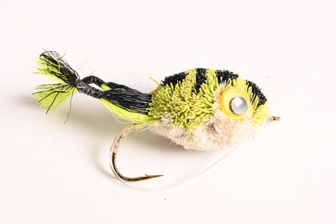 Deer Hair Frog Streamer Fly - #6