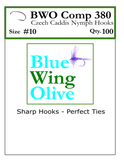 BWO COMP 380 Barbless Czech Nymph Fly Hooks