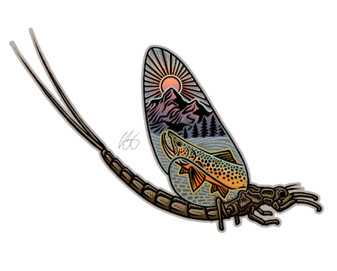 Casey Underwood Decals - Mayfly-scape