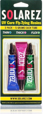 Solarez Fly-Tie UV Resin 3 Pack