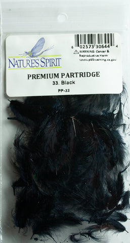 Natures Spirit Premium Partridge Feathers - For Fly Tying, All Freshwater & Saltwater Species