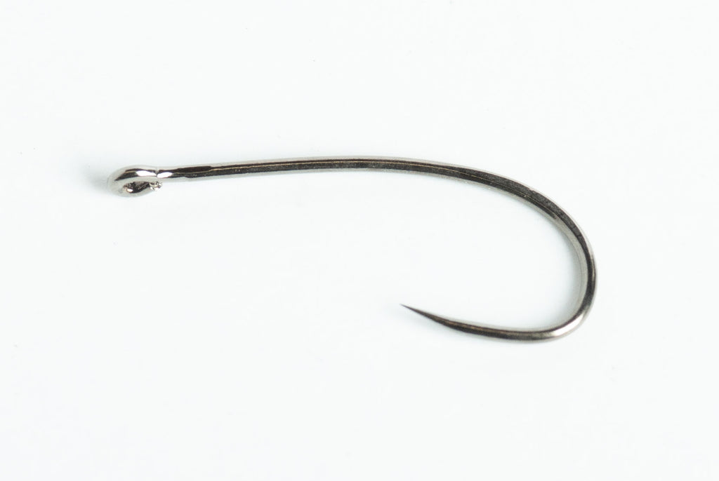 BWO Comp 370 Barbless Stonefly Natural Bend Fly Hooks #14 / 100 Pack