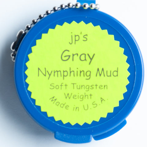 JP's Nymphing Mud - Soft Tungsten Weight - Gray