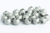 blue wing olive slotted tungsten beads matte nickel