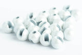 blue wing olive slotted tungsten beads white