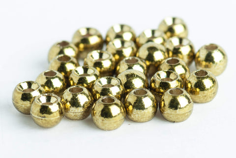 Metallic Tungsten Beads for Fly Tying - 25 Pack 3.8 mm / Metallic Olive