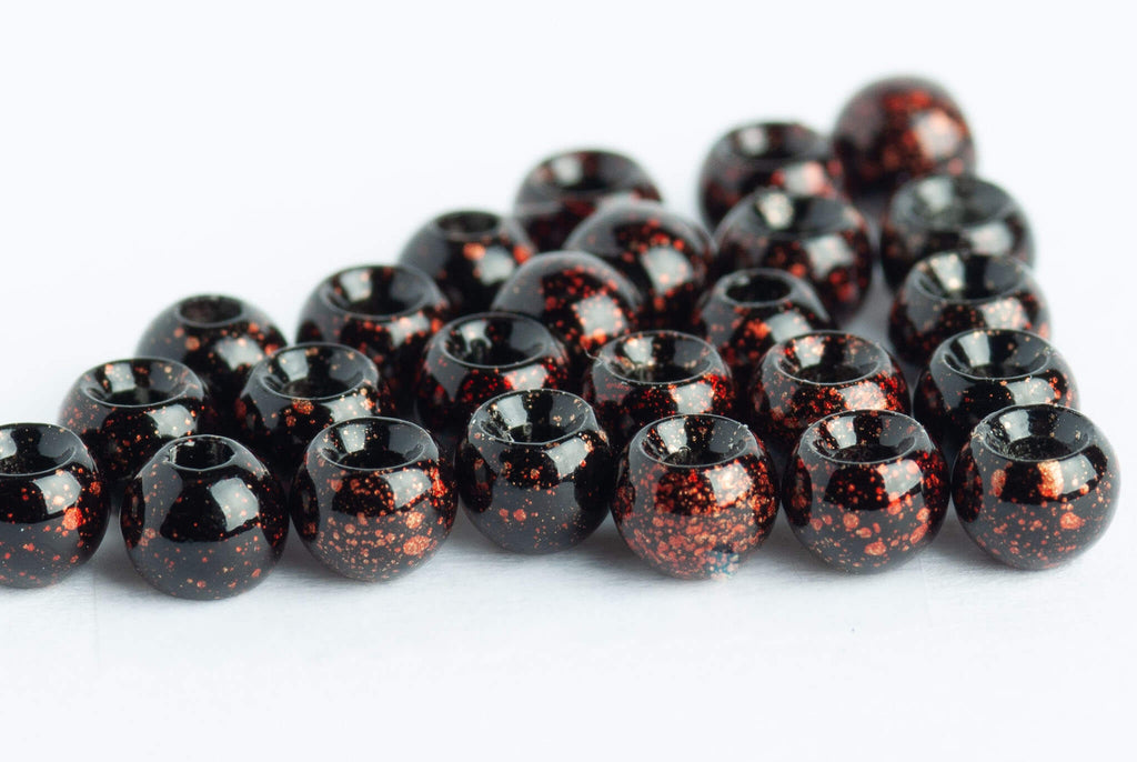 Mottled Tungsten Beads for Fly Tying 25 Pack – Blue Wing Olive