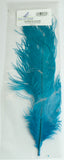 Natures Spirit Ostrich Plume, 10" to 12" fluor. blue