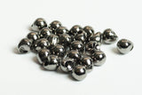 BWO Offset Tungsten Beads for Fly Tying black nickel