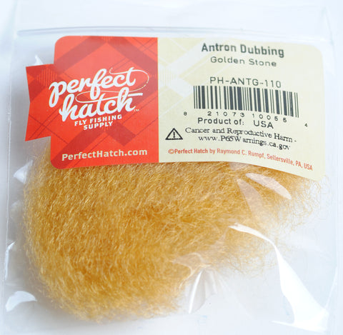 Perfect Hatch Antron Dubbing golden stone