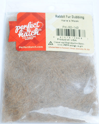 Perfect Hatch Rabbit Dubbing fly tying fishing