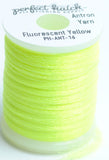 Perfect Hatch Antron Yarn fly tying material fishing fluor yellow