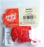 Perfect Hatch Chenille - Large fly tying fishing scarlet red