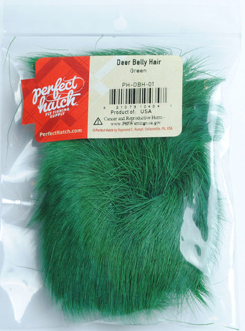 Perfect Hatch Deer Belly Hair fly tying fishing