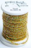 Perfect Hatch Micro Crystal Chenille olive fly tying fishing