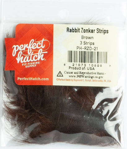 Perfect Hatch Rabbit Zonker Strips – Blue Wing Olive