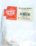Perfect Hatch Wooly Bugger Natural White fly tying fishing