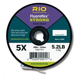 Rio Fluoroflex Strong Fluorocarbon Tippet 30 Yards