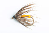 Soft-Hackle Orange and Green Wet Fly, 6-Pack