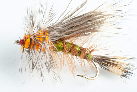 BWC flies UV Olive Shrimp flies for flyfishing Bream EP Whiting Flathead