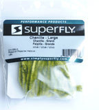 Superfly Chenille - Large fly tying fishing olive