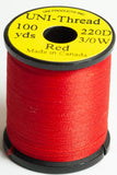 3/0 UNI-Thread, 220 denier Fly-Tying Thread red