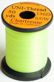 6/0 UNI-Thread, 136 denier Fly-Tying Thread chartreuse