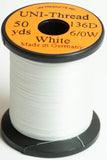 6/0 UNI-Thread, 136 denier Fly-Tying Thread white