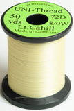 8/0 UNI-Thread, 72 denier Fly-Tying Thread light cahill