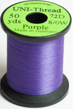 8/0 UNI-Thread, 72 denier Fly-Tying Thread purple