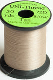 8/0 UNI-Thread, 72 denier Fly-Tying Thread tan